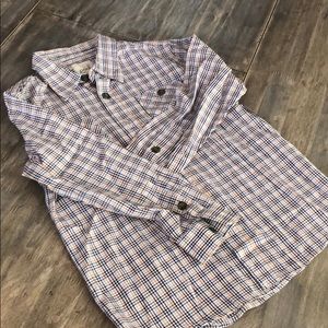 Boys plaid shirt size 10